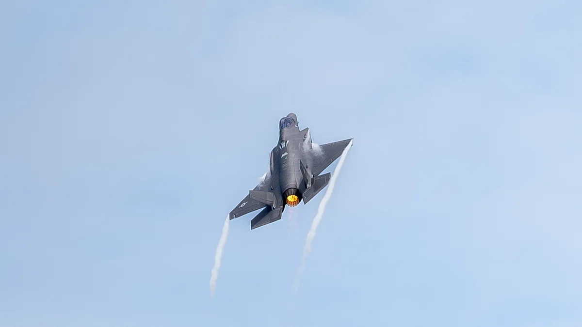 F-35 Lightning II durante un ejercicio